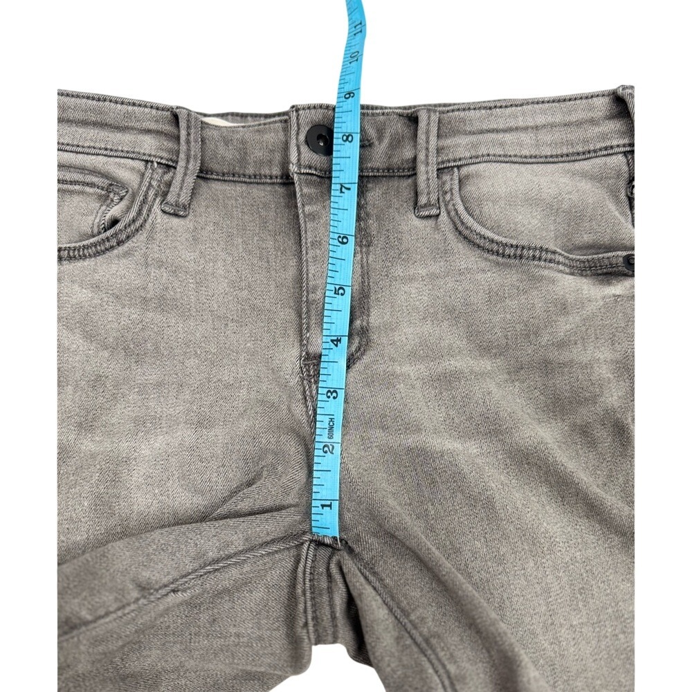 Pilcro (Anthropologie) Gray Mid-Rise Skinny Jeans - Picture 4 of 8